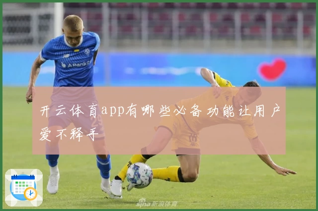 开云体育app有哪些必备功能让用户爱不释手